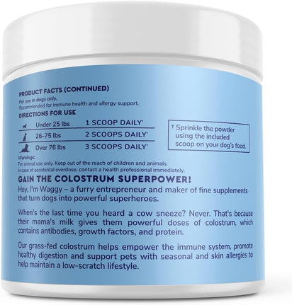 Grass-Fed Colostrum Powder