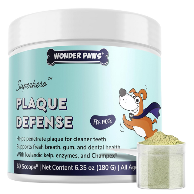 Wonder Paws Plaque Defense Dental Powder